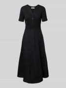 Marc O'Polo A-Linie Freizeitkleid mit Baumwoll-Popelinerock in Black, ...