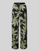 Marc O'Polo Regular Fit Marlenehose aus Viskose-Elasthan-Mix in Black,...