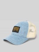G-Star Raw Basecap mit Label-Patch in Jeansblau, Größe 1