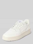 Marc O'Polo Low Top Sneaker aus Rindsleder in Weiss, Größe 43