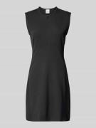 Calvin Klein Jeans Minikleid mit Rundhalsausschnitt in Black, Größe S