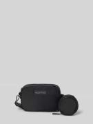 VALENTINO BAGS Crossbody Bag mit Label-Detail in Black, Größe 1