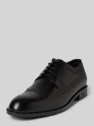 BOSS Derby mit Lochmuster in Black, Größe 44