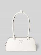Guess Handtasche mit Label-Applikation Modell 'ARNELA' in Offwhite, Gr...
