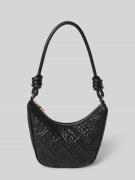 Guess Handtasche mit Steppnähten Modell 'ADELASIA' in Black, Größe 1