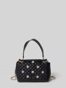 Guess Handtasche mit Steppnähten Modell 'EVERLEE' in Black, Größe 1