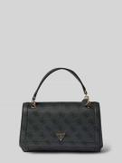 Guess Handtasche mit Label-Applikationen Modell 'NOELLE II' in Anthraz...