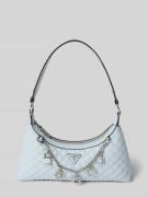 Guess Handtasche mit Steppnähten Modell 'EVERLEE' in Hellblau, Größe 1
