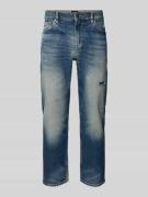 BOSS Orange Regular Fit Jeans aus Baumwoll-Mix in Jeansblau, Größe 32/...