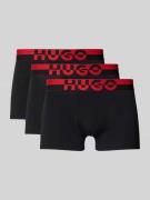 HUGO Trunks aus Modal-Mix mit Logo-Stitching in Black, Größe L