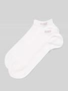 BOSS Sneaker-Socken aus Baumwoll-Mix im 2er-Pack in Weiss, Größe 39-42