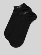 BOSS Sneaker-Socken aus Baumwoll-Mix im 2er-Pack in Black, Größe 39-42