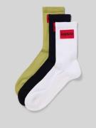 HUGO Socken mit Label-Detail im 3er-Pack in Grass, Größe 39-42