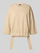 JOOP! Sweatshirt mit 3/4-Arm Modell 'CARINA' in Beige, Größe 34