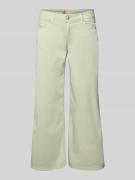 Buena Vista Wide Leg Hose im 5-Pocket-Design Modell 'ITALY' in Schilf,...