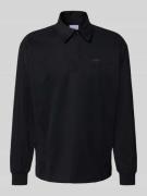 adidas Originals Regular Fit Poloshirt mit Label-Stitching in Black, G...