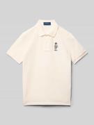 Polo Ralph Lauren Teens Regular Fit Poloshirt mit Motiv-Stitching in O...