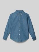 Polo Ralph Lauren Teens Regular Fit Jeanshemd mit Button-Down-Kragen i...