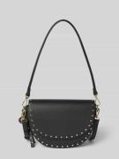 Seidenfelt Saddle Bag mit Tragehenkel Modell 'SENJA' in Black, Größe 1