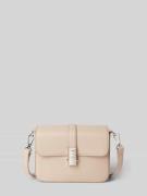 Seidenfelt Handtasche mit Klickverschluss Modell 'LILLA' in Beige, Grö...