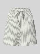 Pieces Regular Fit Shorts aus reiner Baumwolle Modell 'TAELYN' in Offw...