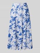 Lauren Ralph Lauren Midirock im Stufen-Look Modell 'PAULDINA' in Hellb...