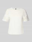 Vero Moda Regular Fit T-Shirt aus reiner Baumwolle Modell 'PANNA' in W...