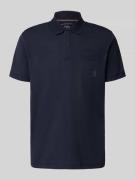 Lerros Regular Fit Poloshirt mit Brusttasche in Black, Größe L