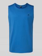 Lerros Tanktop mit Logo-Detail in Petrol, Größe L