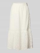 Pepe Jeans Leicht ausgestellter Midi-Rock aus reiner Baumwolle Modell ...