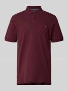 Christian Berg Men Regular Fit Poloshirt mit Logo-Stitching in Bordeau...