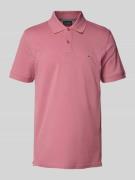 Christian Berg Men Regular Fit Poloshirt mit Logo-Stitching in Rose, G...