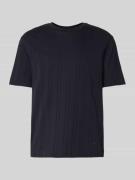 Emporio Armani T-Shirt mit Logo-Stitching und Rundhalsausschnitt in Ma...