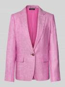 Lauren Ralph Lauren Leinenblazer mit Reverskragen Modell 'BONARO' in R...