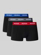 HUGO Trunks aus Baumwoll-Mix im 3er-Pack in Black, Größe L
