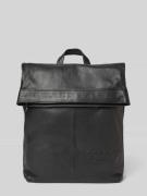 LIEBESKIND BERLIN Rucksack aus Leder mit Tragehenkel und Schulterrieme...
