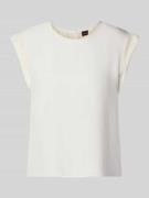 BOSS Orange Regular Fit Blusentop aus Cupro-Viskose-Mix Modell 'IRNETT...