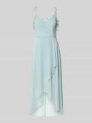 V.M. Cocktailkleid mit Herz-Ausschnitt in Mint, Größe 44