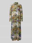 Christian Berg Woman Relaxed Fit Hemdblusenkleid aus reiner Baumwolle ...