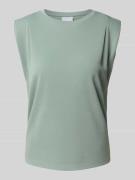 Jake*s Collection Regular Fit T-Shirt mit Kappärmeln in Lind, Größe S