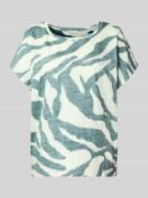 Tom Tailor Loose Fit T-Shirt aus reiner Baumwolle in Mint, Größe L