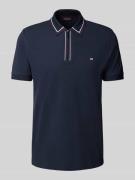 Christian Berg Men Regular Fit Poloshirt mit Reißverschluss in Marine,...