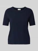 ROBE LÉGÈRE Strickshirt aus Viskose-Mix mit Rundhalsausschnitt in Mari...