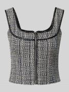 HUGO Top mit Reißverschluss Modell 'Cusene' in Marine, Größe 38