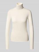 Polo Ralph Lauren Rollkragenpullover aus Lyocell-Mix in Weiss, Größe L