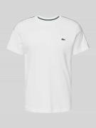 Lacoste T-Shirt mit Rundhalsausschnitt Modell 'BASIC' in Weiss, Größe ...