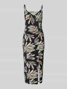 Tom Tailor Denim Figurbetontes Freizeitkleid mit Taillenraffung in Bla...