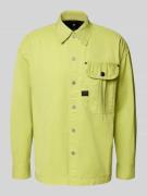 G-Star Raw Oversized Fit Freizeithemd mit Kentkragen in Neon Gelb, Grö...
