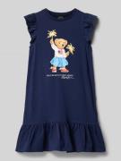 Polo Ralph Lauren Kids Kleid mit Label-Motiv-Print in Marine, Größe 10...