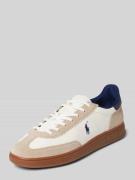 Polo Ralph Lauren Sneaker mit Schnürverschluss in Beige, Größe 40